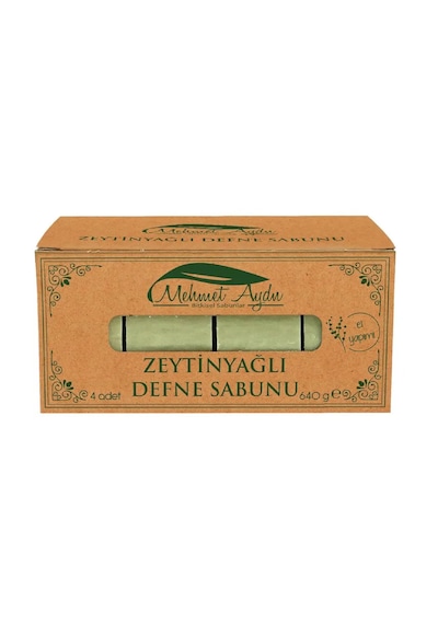 Mehmet Aydın Zeytinyağlı Defne Sabunu 4 x 160 G
