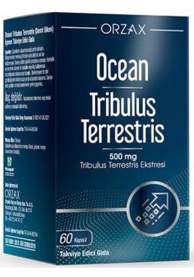 Tribulus Terrestris Takviye Edici Gıda 60 Kapsül
