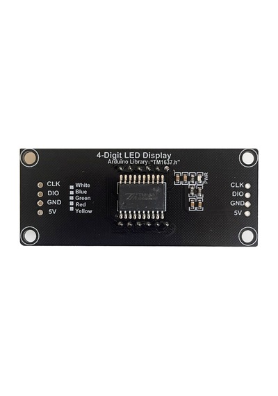 4 Basamaklı Led Gösterge Modülü 7-segment Tm1637