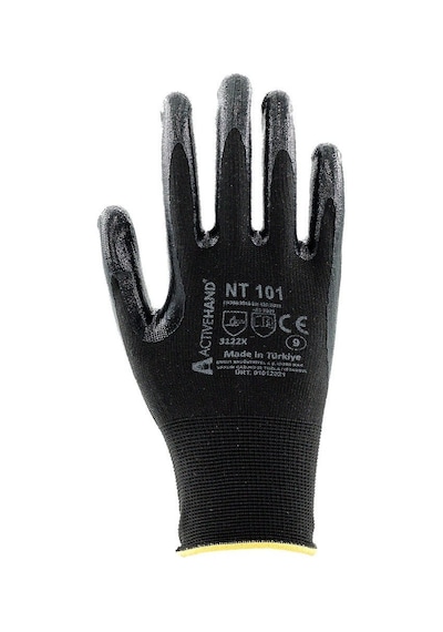 Nt 101 Sy/sy No:10 Nitril Kaplı Polyester Eldiven
