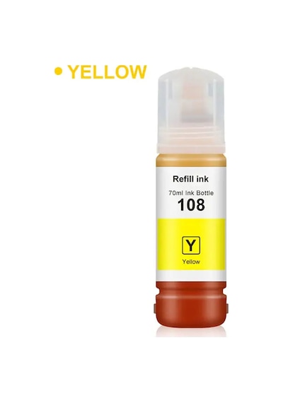 Epson 108 Uyumlu Sarı Photoınk Mürekkep -epson L8050 -l8100 -l18050 Bk8681988035707 Photoink