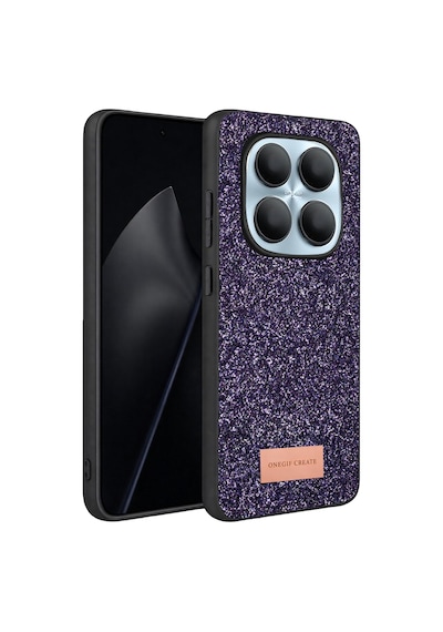 Onegif - 790 - Xiaomi Redmi Note 15 Pro 5g Bright Simli Kapak - - Csmo-tex - Derin Mor