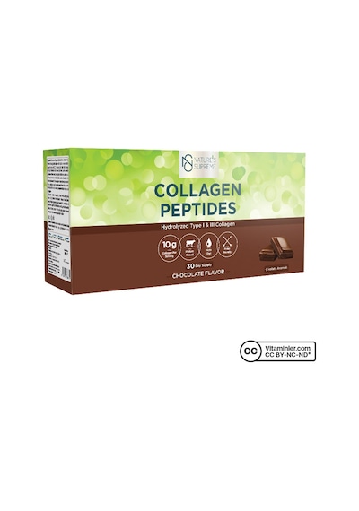 Natures Supreme Çikolata Aromalı Collagen Peptides Powder 30 Saşe
