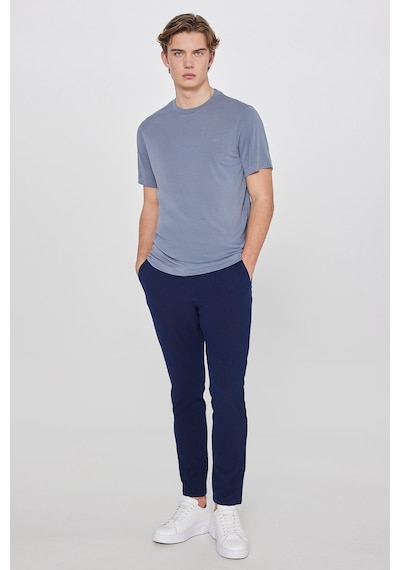 Lee Bisiklet Yaka T-shirt L2610126035 Gri