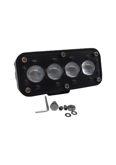 Offroad Sis Lambası Beyaz-sarı Gündüz Ledi Kırmızı / Lass383