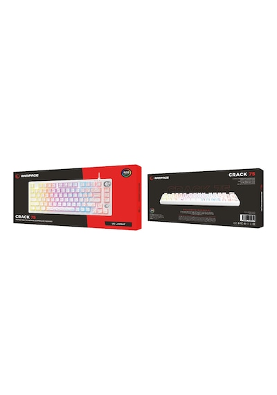 Kb-r106 Crack 75 Rgb Us Layout Gaming Klavye Oyuncu Klavyesi