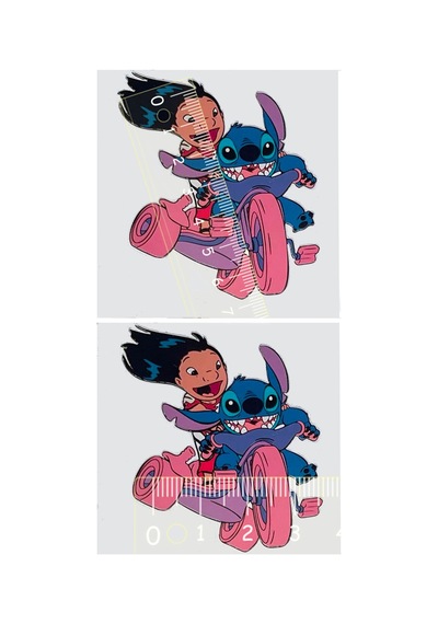 Stitch Ve Yoda Sticker Diğer