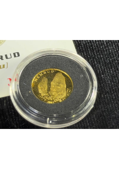 Darphane 2003 Nemrud Altın Hatıra Sikkesi Proof Baskı 24 Ayar Sertifikalı