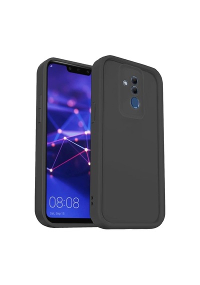 Newface Huawei Mate 20 Lite Kılıf Viera Silikon - Siyah