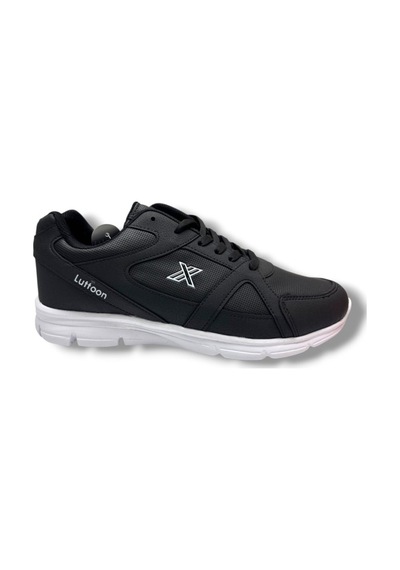 Luttoon 251-26 Deri Anorak Anatomik Erkek Sneaker Siyah Beyaz 45-48 Siyah