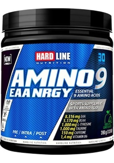 Hardline Amino9 Eaanrgy Yeşil Elma Limon 390 Gr