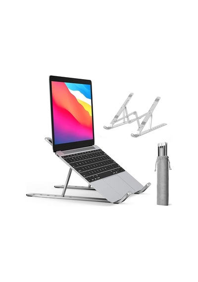 Lexroo Ht-119 Katlanır Laptop Ve Tablet Standı, Siyah