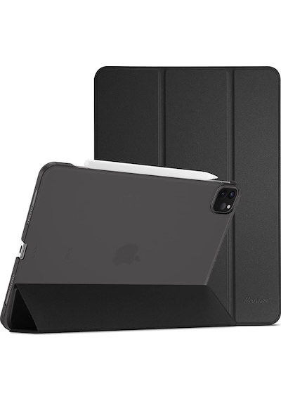 Apple Uyumlu iPad Pro 12.9 2020 4.Nesil Kılıf Pu Deri Smart Standlı Kılıf