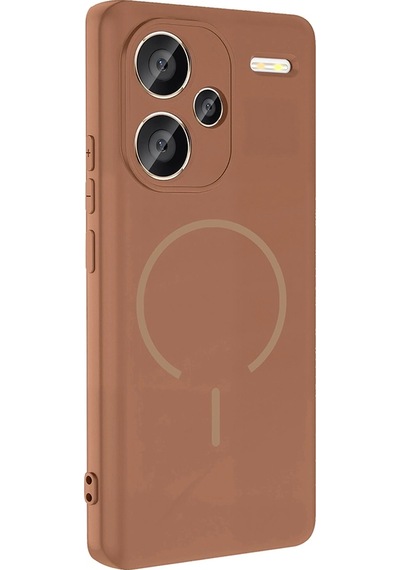 Xiaomi Redmi Note 13 Pro Plus 5g Kılıf M-safe Şarj Özellikli Zore Meta Kapak