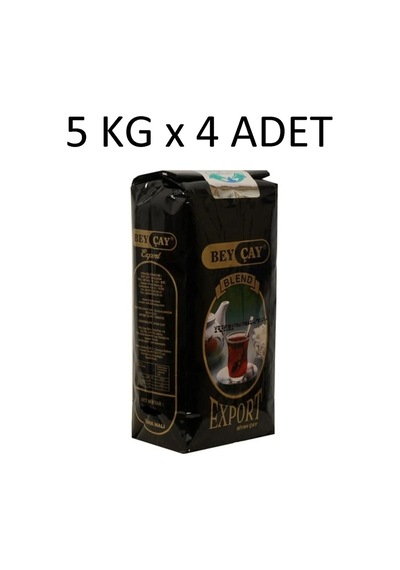 Bey Çay Export Siyah Çay 4 x 5 KG