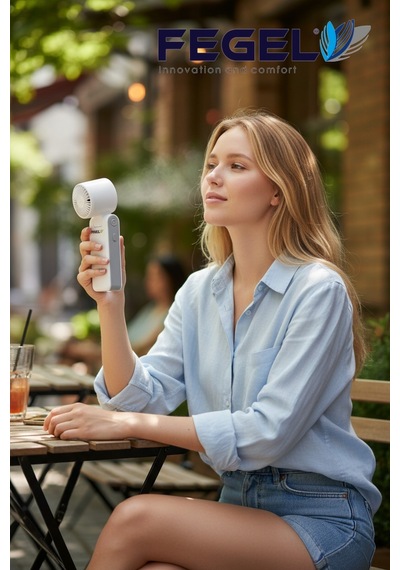 Fg-52 Bluetooth Hoparlörlü Taşınabilir Fan