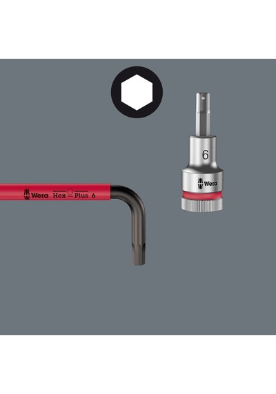 Wera 950 Spks Renkli, Emperyal, Blacklaser, 1/4" X 100 Mm