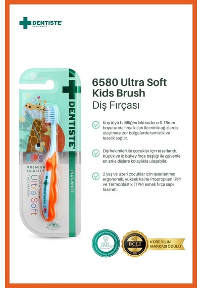Kids Toothbrush Turuncu-mavi