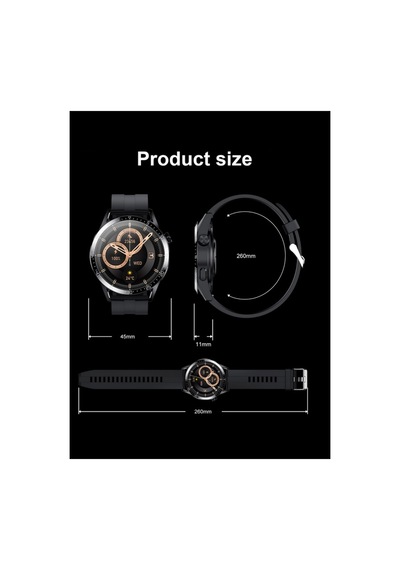 Akıllı Kol Saati Erkekler İçin Bluetooth Arama Spor Bildirim Pro Saat