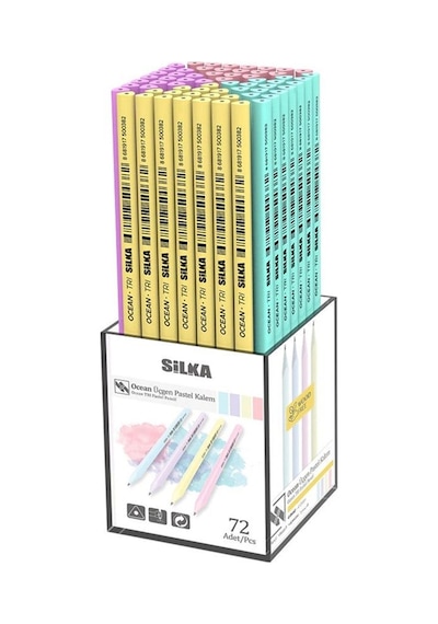 Kurşun Kalem- Kaly Pastel 72'li Çok Renkli