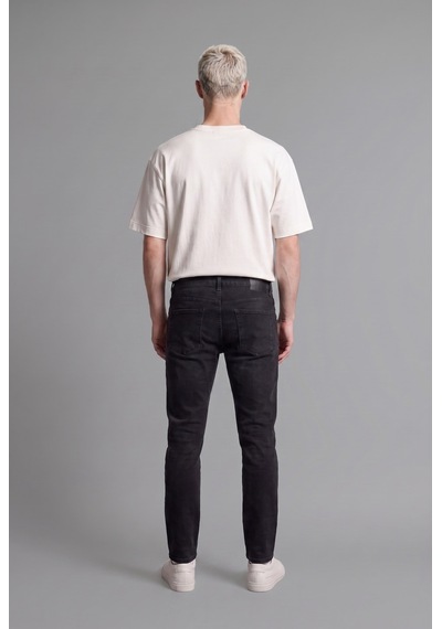 Defacto Pedro Slim Fıt Normal Bel Dar Paça Jean Pantolon I7785ax26aunm40 Siyah-nm40