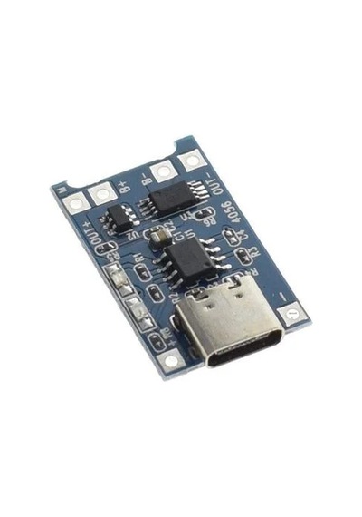 Tp4056 3.7v Şarj Devresi - Korumalı Mod, Type C Konnektör, Bms