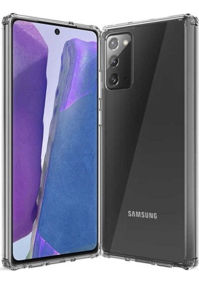 Galaxy Note 20 Kılıf Zore Nitro Anti Shock Silikon Renksiz