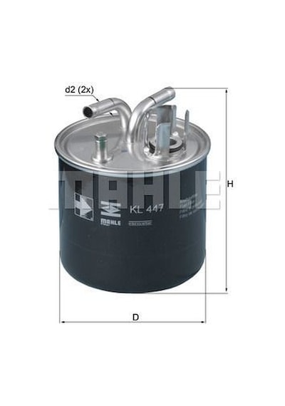 KNECHT KL447 Yakıt Filtresi A8 3.0 3.2-4.2