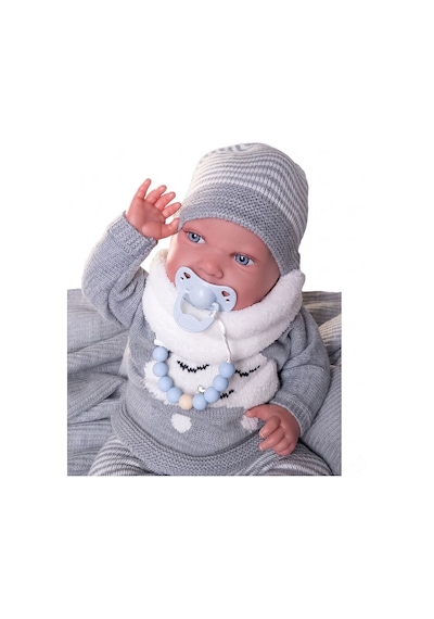 Antonio Juan Reborn Pipo Şallı Sweet Yumuşak Gövde Bebek 80114