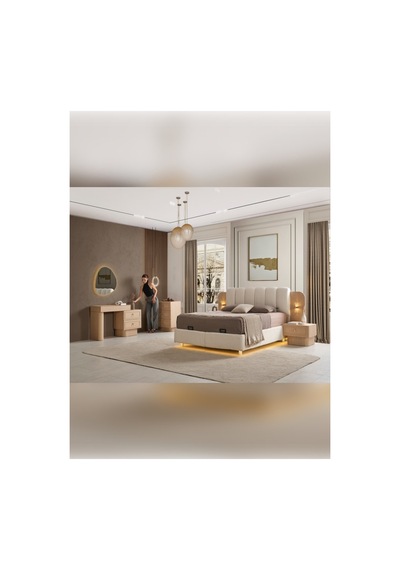 Beydüz Mobilya %100 Mdf Guell Yatak Odası Takımı