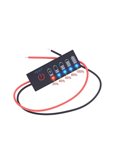2s Pil Kapasite Göstergesi 2s Li-ıon Hobi Robotik Dıy Power Bank Led Panel Lityum Batarya Akü Seviy
