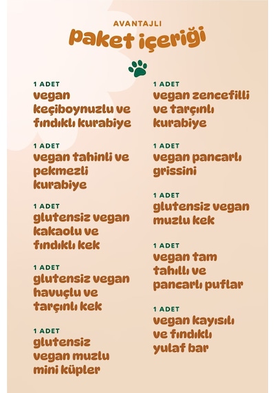Hummorganic Organik Vegan Tatlı & Tuzlu Atıştırmalık Paketi - 10 adet (10 çeşit)