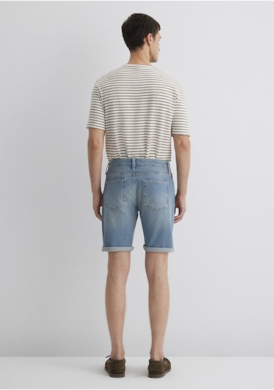 Mavi - Brian 90lar Vintage Indigo Mavi Jean Şort 0418485360 Açık Mavi