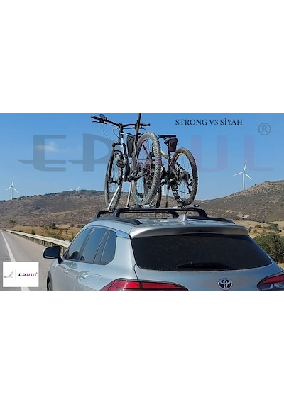 Erkul Toyota-rav4 2019 Üzeri Ara Atkı Strong V3 Gri
