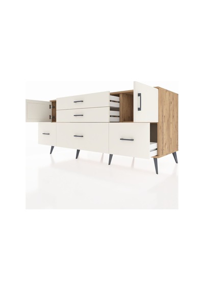 Kronos Konsol 2 Raflı 5 Çekmeceli 2 Kapaklı 176x59x83 Çam-aytaşı/aytaşı Atlas Çam Kronos Konsol 2 Raflı 5 Çekmeceli 2 Kapaklı 176x59x83 Çam-aytaşı/aytaşı Atlas Çam