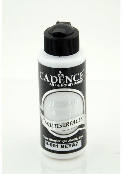 Hybrid Multisurface Akrilik Boya 120 Ml. H-001 Beyaz Çok Renkli Tek Ebat Tek Renk