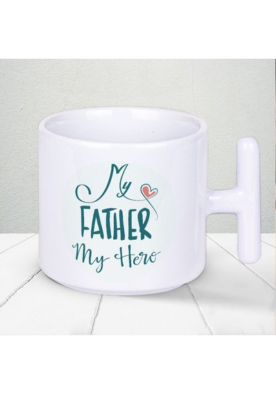 My Father My Hero Yazılı Babalar Günü T Kupa Bardak