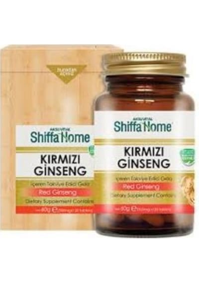 Shiffa Home Kırmızı Ginseng 500 MG 120 Tablet