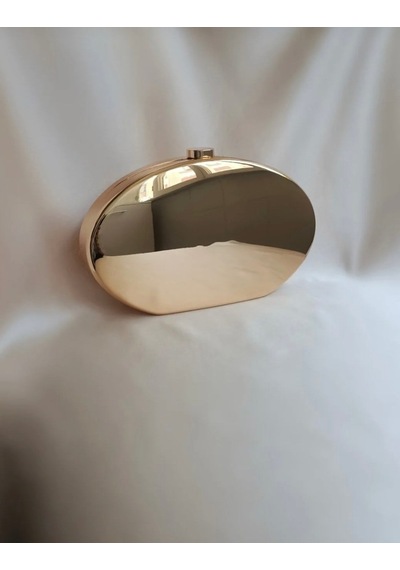 Öznora Drop Model Gold Abiye Çanta Std