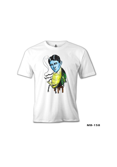Franz Kafka Beyaz Erkek Tshirt