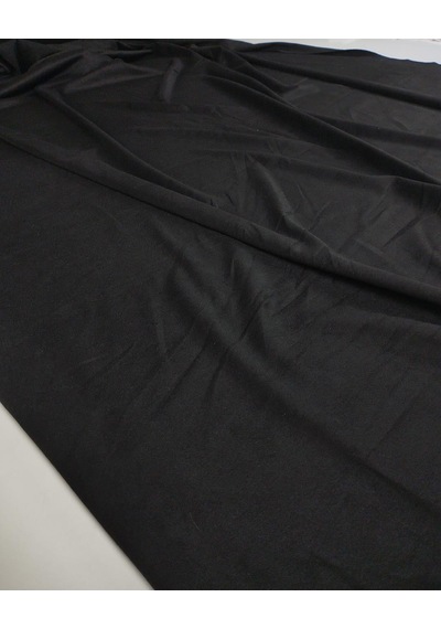 Siyah Renkte Süet Görünümlü Kumaş En: 150cm-10713 Siyah