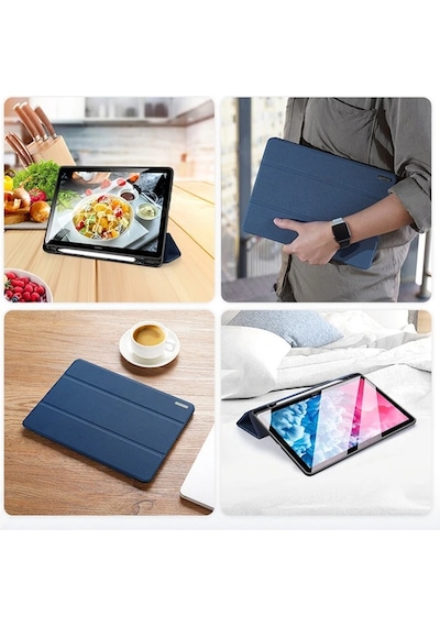 Dux Ducis Huawei Matepad Pro 10.8 Kılıf Kalem Yerli Soft Tpu Mıknatıslı Domo Kılıf Mediapad M6- 5775