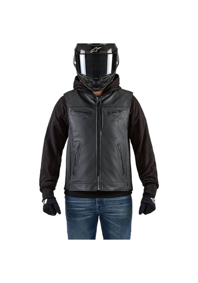 Alpinestars Tech-air 3 V2 Deri System Airbag Yelek Siyah
