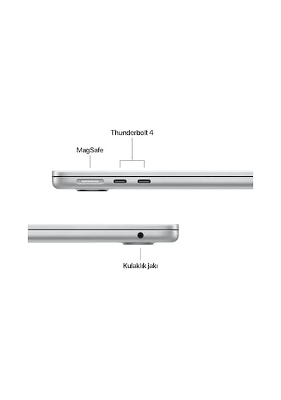 Apple MacBook Air MW0W3TU/A M4 16 GB 256 GB SSD 13.6" macOS Dizüstü Bilgisayar