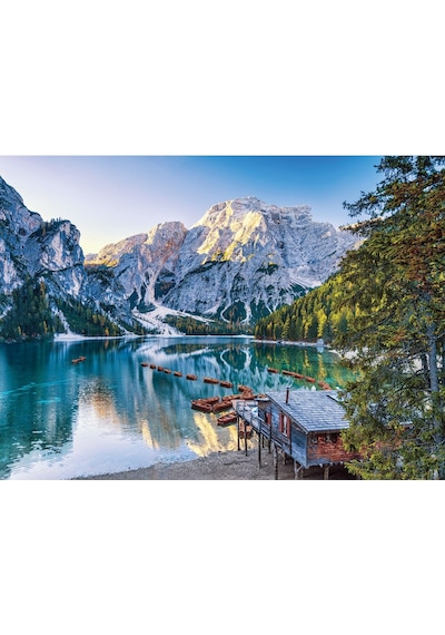 Puzzle - Braies Gölü / 4000 Parça Puzzle, 5205