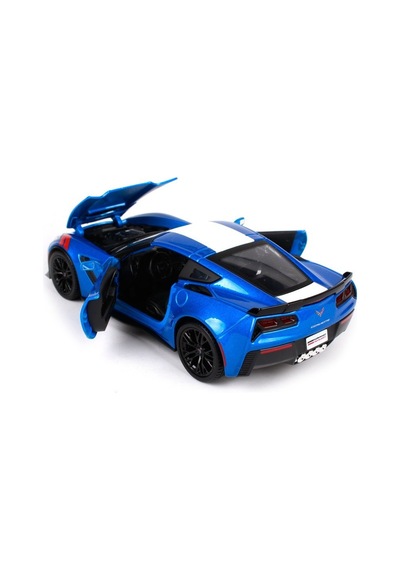 Maisto 2017 Corvette Grand Sport 1 24 Mavi Model Araba