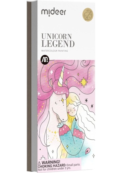 Sulu Boya Resim Seti - Unicorn Efsanesi
