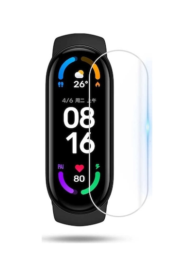 Xiaomi Mi Band 7 Zore Narr Tpu Body Ekran Koruyucu-Renksiz