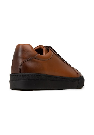 Deery Erkek Hakiki Deri Taba Renk Sneaker Ayakkabı - 02018mtbac01 Taba