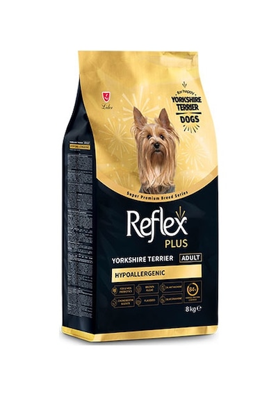 Reflex Plus Hypoallergenic Yorkshire Terrier Yetişkin Köpek Maması 8 KG